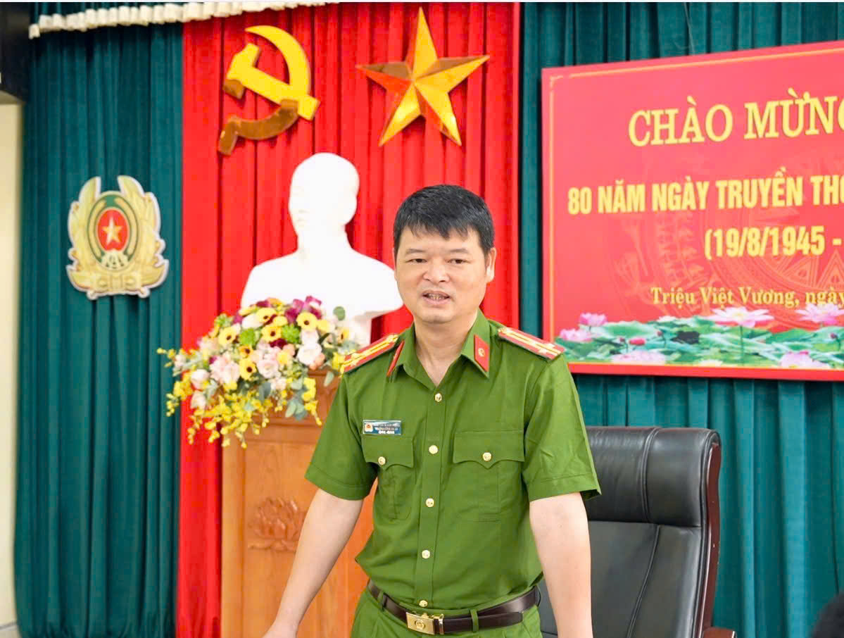 CÔNG AN XÃ TRIỆU VIỆT VƯƠNG TRIỂN KHAI CÔNG TÁC ĐẢM BẢO AN NINH TRẬT TỰ TRƯỚC THỀM NĂM HỌC MỚI