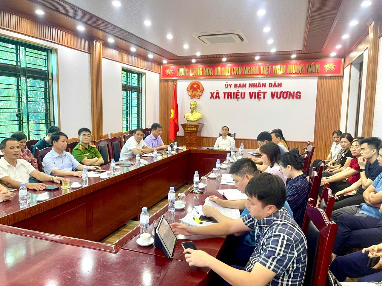 XÃ TRIỆU VIỆT VƯƠNG THAM DỰ LỚP BỒI DƯỠNG NÂNG CAO NĂNG LỰC XỬ LÝ TÌNH HUỐNG THỰC TIỄN ĐỐI VỚI ĐỘI NGŨ CÁN BỘ CƠ SỞ NĂM 2026