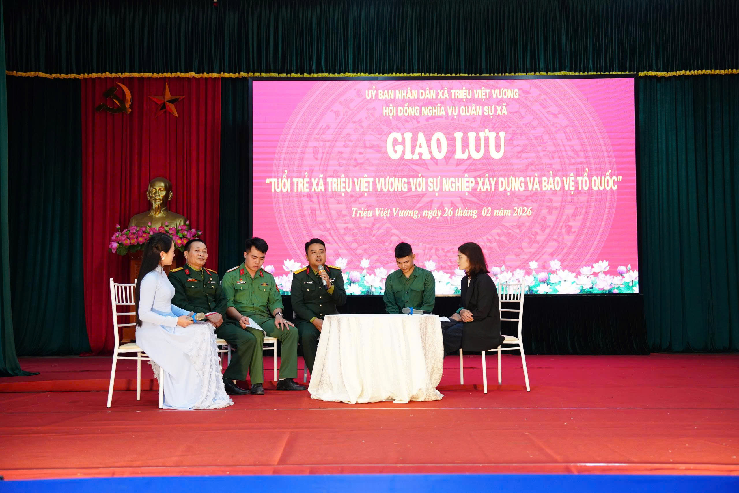 XÃ TRIỆU VIỆT VƯƠNG GẶP MẶT TÂN BINH LÊN ĐƯỜNG NHẬP NGŨ NĂM 2026