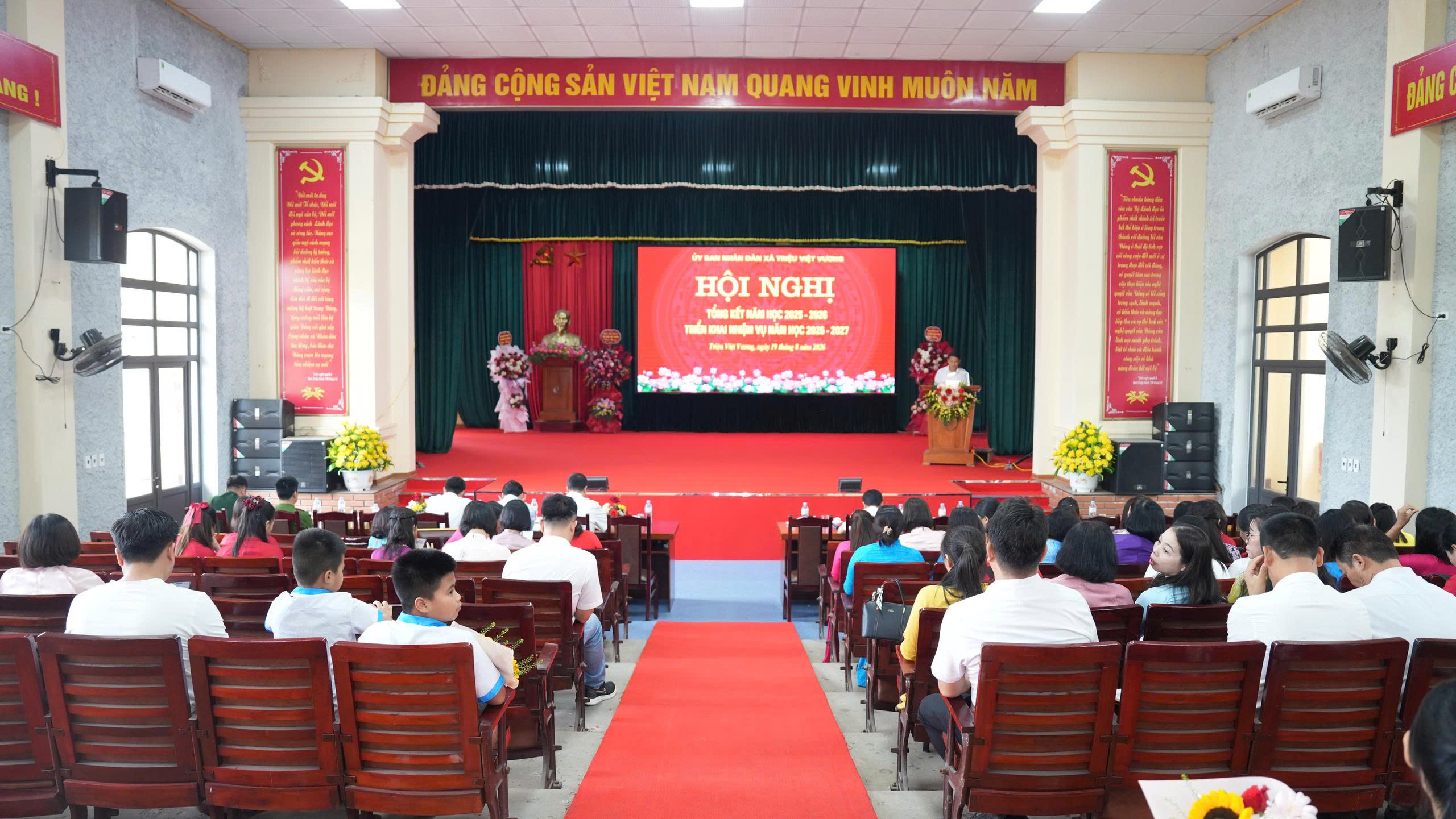 XÃ TRIỆU VIỆT VƯƠNG TỔNG KẾT NĂM HỌC 2025 – 2026