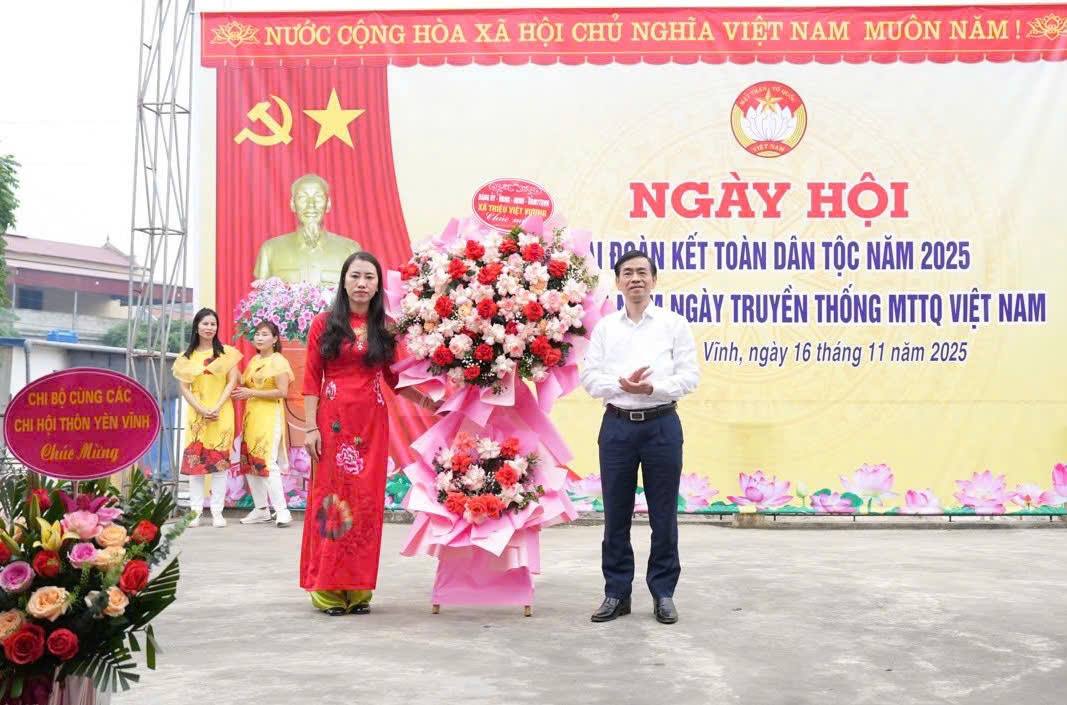 XÃ TRIỆU VIỆT VƯƠNG SÔI NỔI TỔ CHỨC NGÀY HỘI ĐẠI ĐOÀN KẾT TOÀN DÂN TỘC TẠI CÁC KHU DÂN CƯ