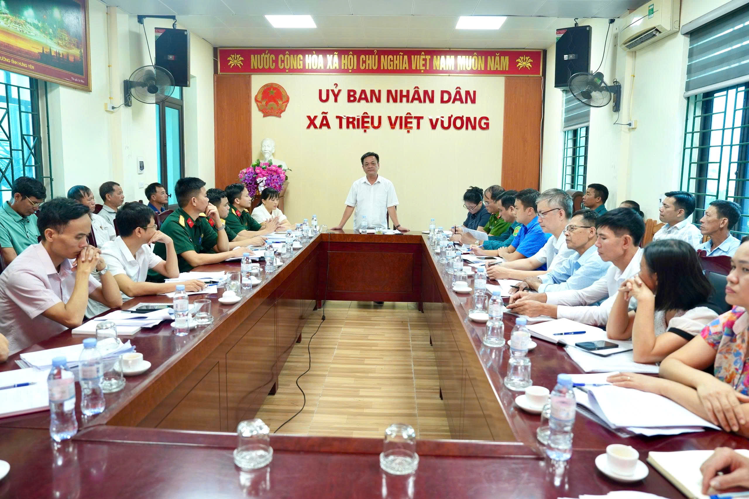 XÃ TRIỆU VIỆT VƯƠNG TỔ CHỨC HỘI NGHỊ TRIỂN KHAI KẾ HOẠCH TUYỂN QUÂN NĂM 2026