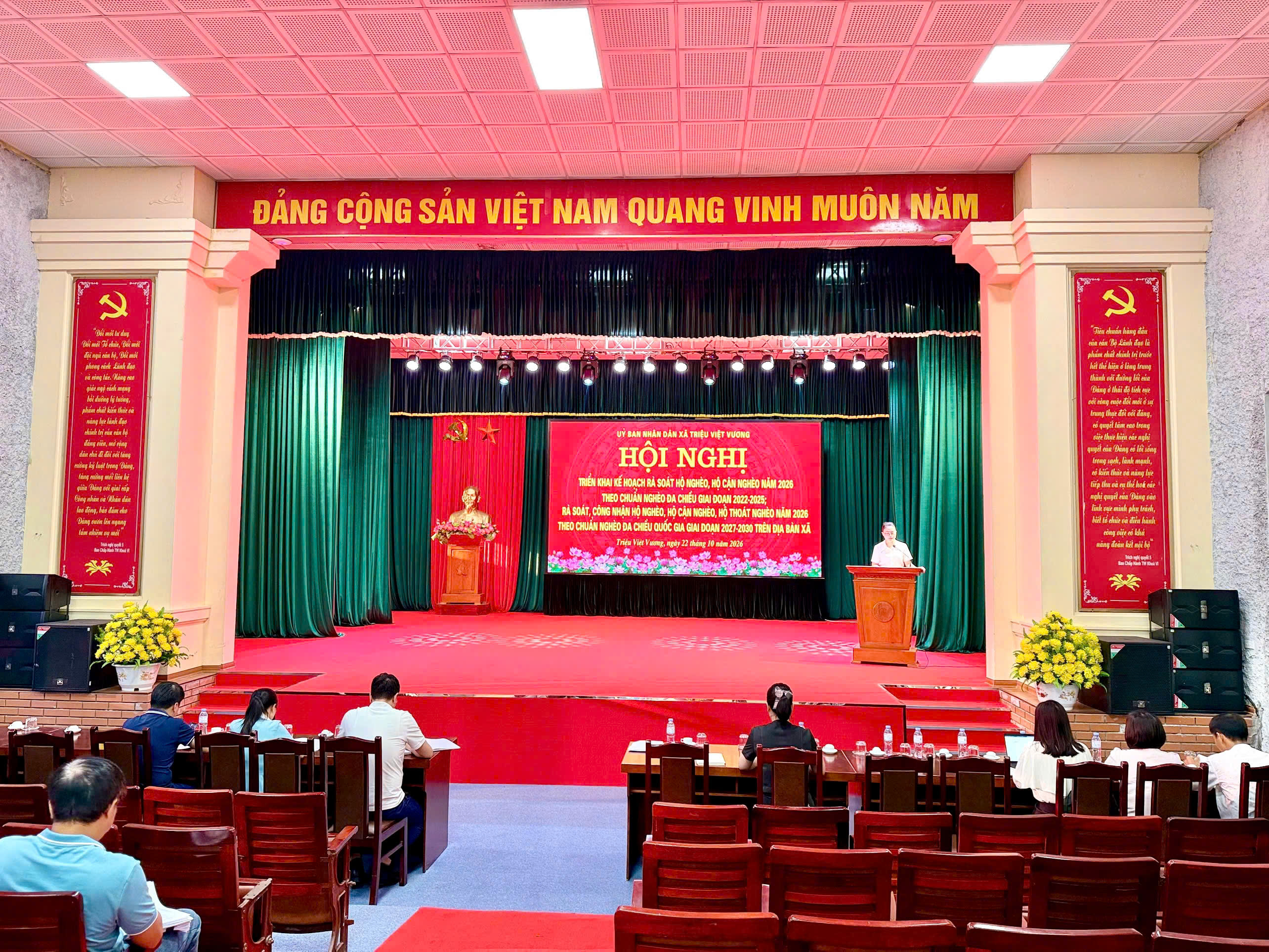 XÃ TRIỆU VIỆT VƯƠNG TRIỂN KHAI RÀ SOÁT HỘ NGHÈO, HỘ CẬN NGHÈO NĂM 2026